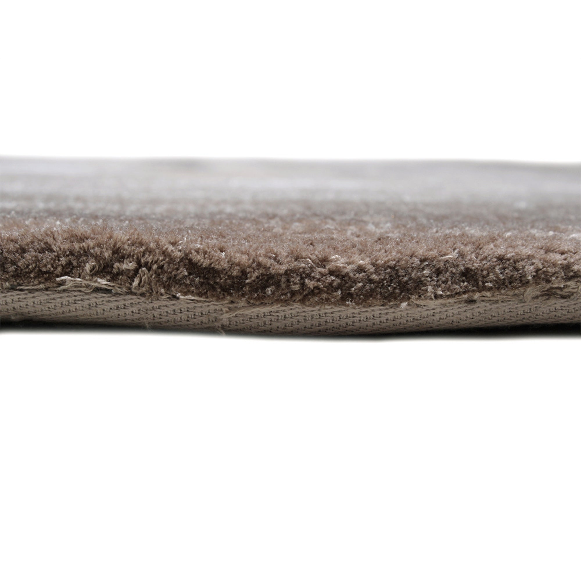 Handmade Wool Rug Tuft Weaving, Sustainable Contemporary Design Carpet, Brown Rounded Shapes, Irregular Shape, Custom Made On-Demand in Turkiye_ETUGENE_Geo-007-B-Height