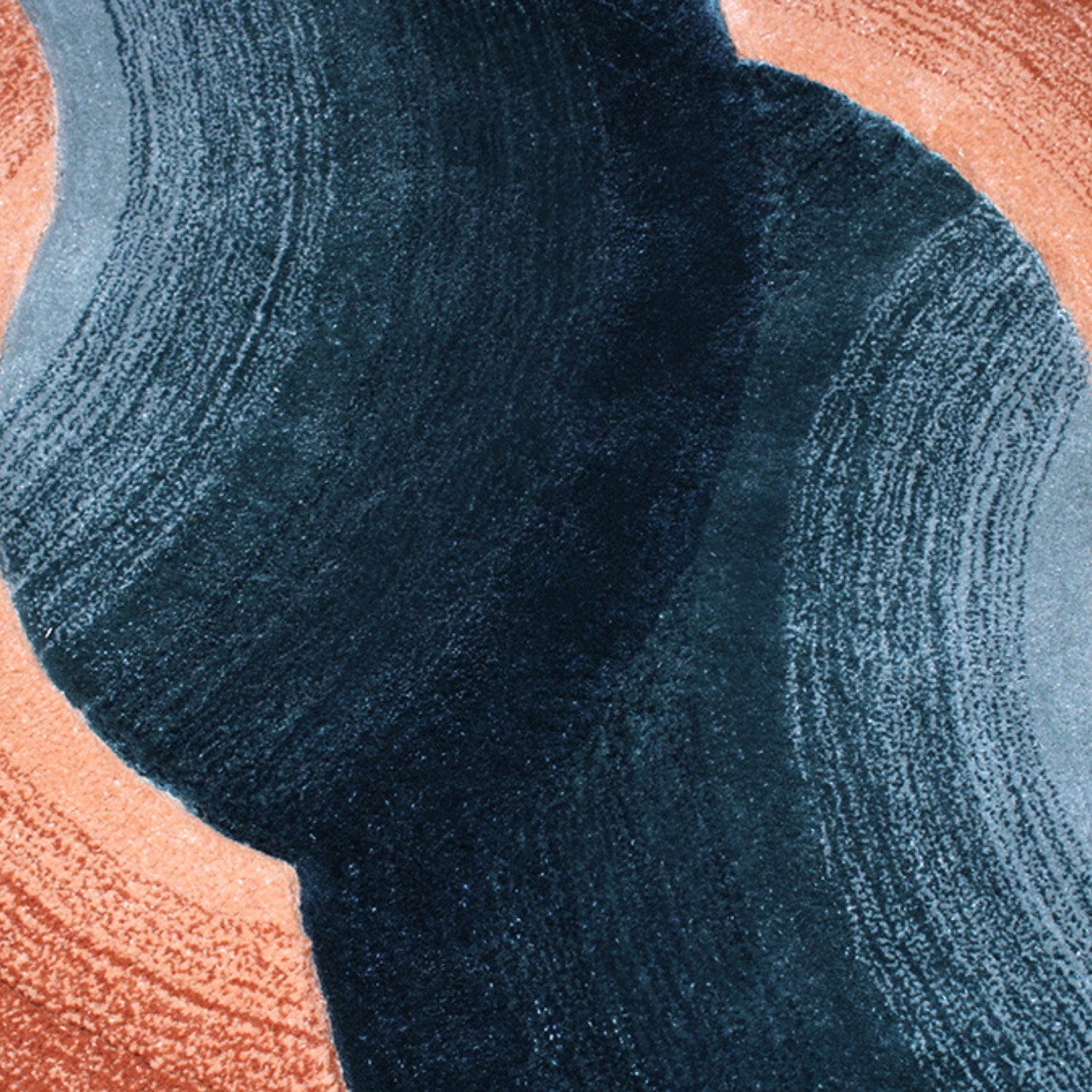 Handmade Wool Rug Tuft Weaving, Sustainable Contemporary Design Carpet, Four Bold Circles, Irregular Shape, Custom Made On-Demand in Turkiye_ETUGENE_Circle-008-M-Motifs