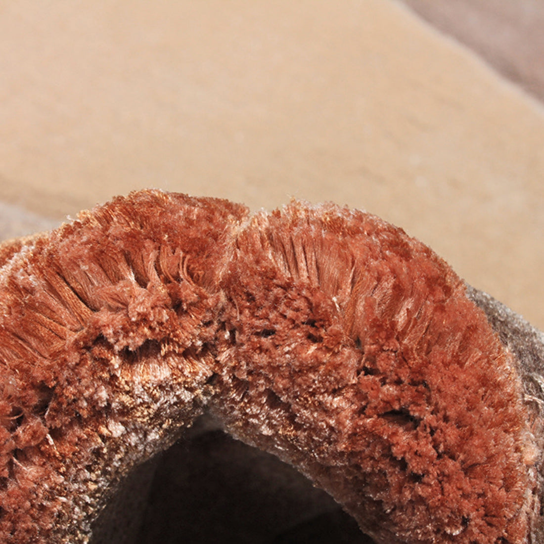 Handmade Wool Rug Tuft Weaving, Sustainable Contemporary Design Carpet, Luxury Triangles, Irregular Shape, Custom Made On-Demand in Turkiye_ETUGENE_Triple-003-K_Tuft