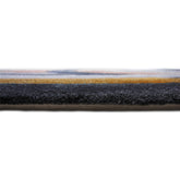 Handmade Wool Rug Tuft Weaving, Sustainable Contemporary Design Carpet, Orange, Black Grey Circles, Irregular Shape, Custom Made On-Demand in Turkiye_ETUGENE_Circle-002-U-Height