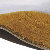 Handmade Wool Rug Tuft Weaving, Sustainable Contemporary Design Carpet, Three Bold Circles, Irregular Shape, Custom Made On-Demand in Turkiye_ETUGENE_Circle-007-F-Border