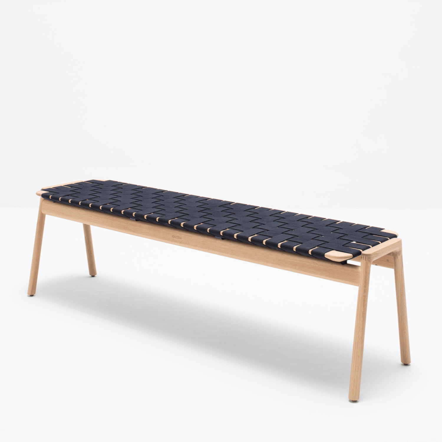 Klupa-Bench-oak-black-canva-160cm-HomeFurniture-ETUGENE