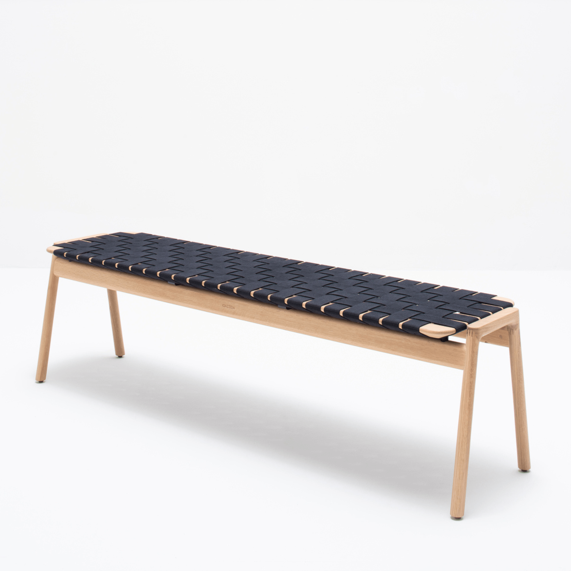 Klupa-Bench-oak-black-canva-160cm-HomeFurniture-ETUGENE