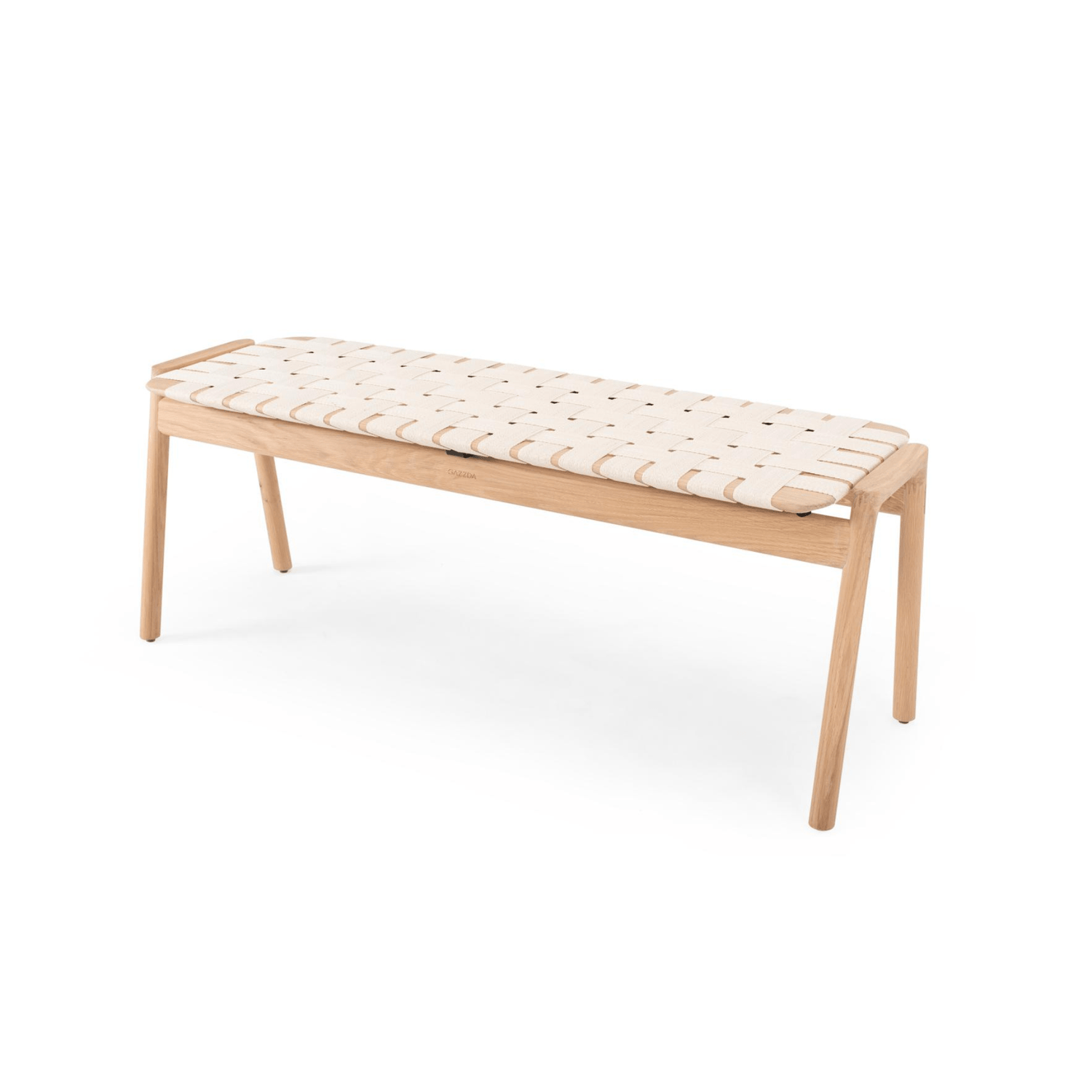 Klupa-Bench-oak-herringbone-beige-side-HomeFurniture-ETUGENE