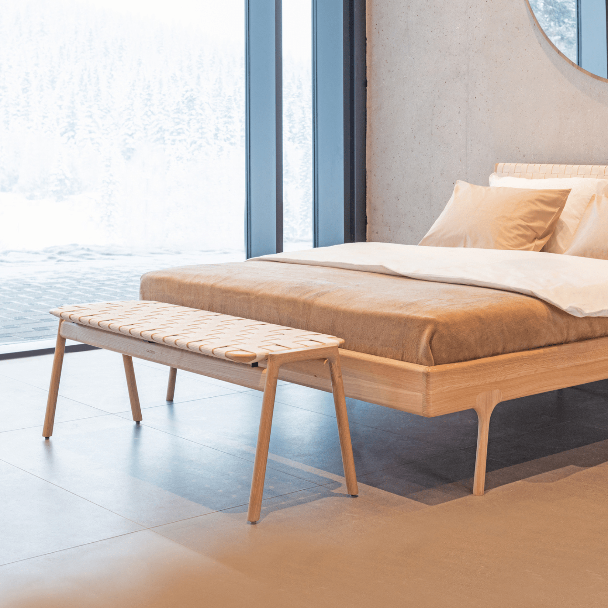 Klupa-Bench-oak-white-canva-120cm-bedroom-HomeFurniture-ETUGENE