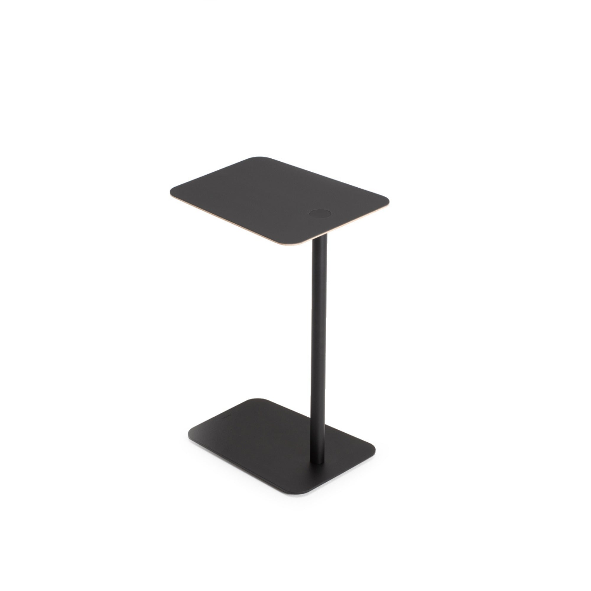 Loop-Side-Table-Linoleum-nero-Steel-Black-ETUGENE