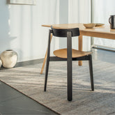 Nora-Chair-oak-lacquered-black-White-Oil-table-DiningRoom-HomeFurniture-ETUGENE