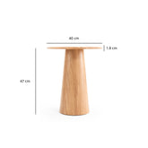 Side-Table-Mushroom-Wood-Round-Table-40cm-Dimensions-Home-Furniture-ETUGENE