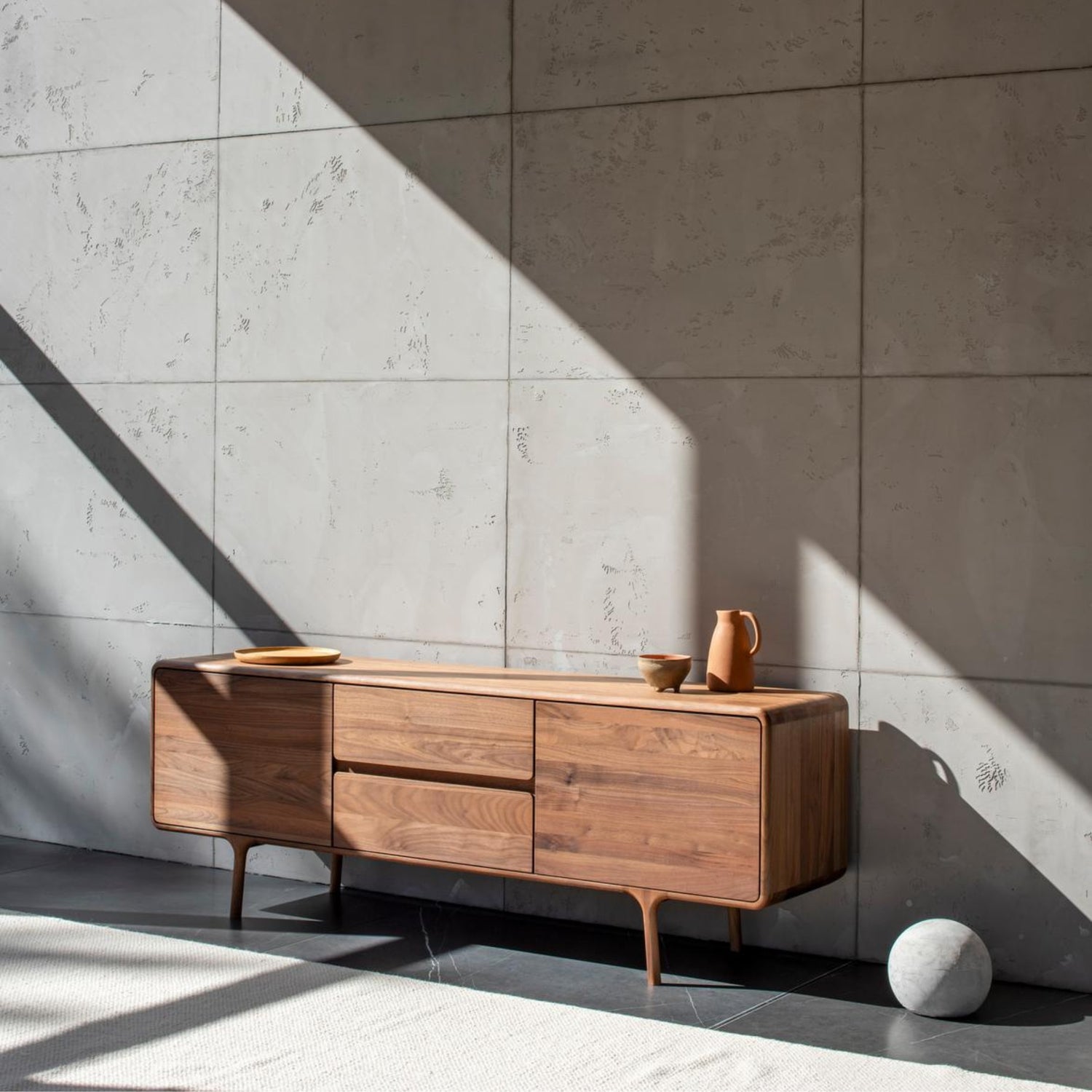 Sideboard-Fawn-180cm-Wood-Walnut-Lifestyle-HomeFurniture-ETUGENE