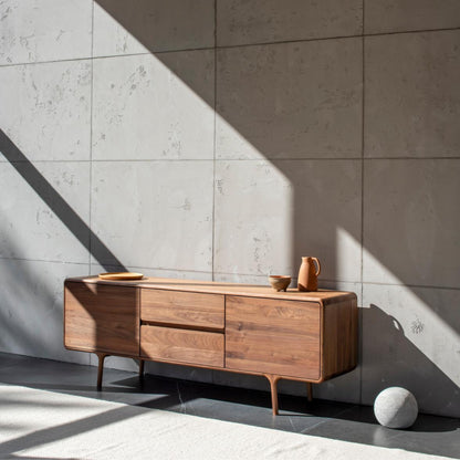 Sideboard-Fawn-180cm-Wood-Walnut-Lifestyle-HomeFurniture-ETUGENE