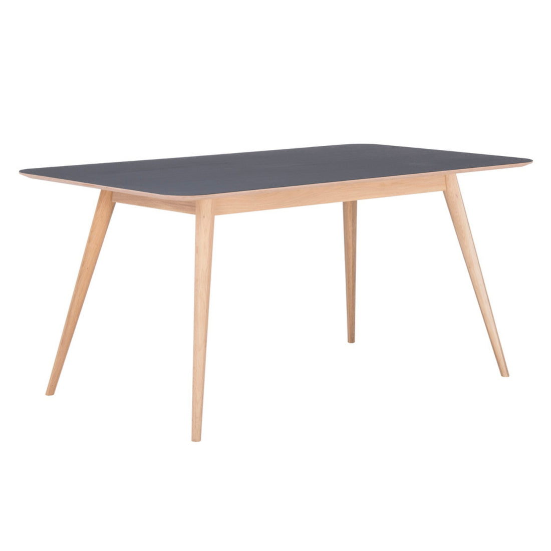 Stafa-Dining-Table-Solid-Wood-Linoleum-Nero-160cm-ETUGENE