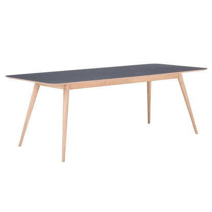 Stafa-Dining-Table-Solid-Wood-Linoleum-Nero-220cm-ETUGENE