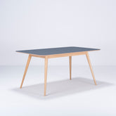 Stafa-Dining-Table-Solid-Wood-Linoleum-SmokeyBlue-160cm-ETUGENE