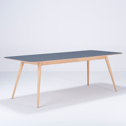 Stafa-Dining-Table-Solid-Wood-Linoleum-SmokeyBlue-220cm-ETUGENE