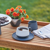 Tube-Tea-Cup-With-Saucer-Set-Of-2-Black-Ivory-Porcelain-Handmade-Lifestyle-ETUGENE